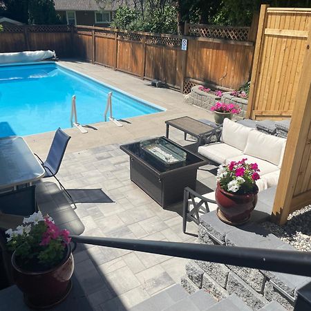 Bright Poolside Walkout Two Bedroom Basement Suite In The Okanagan Penticton Luaran gambar
